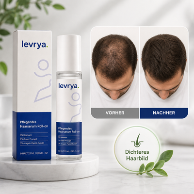 LEVRYA Roll-on Serum für Haar & Bart