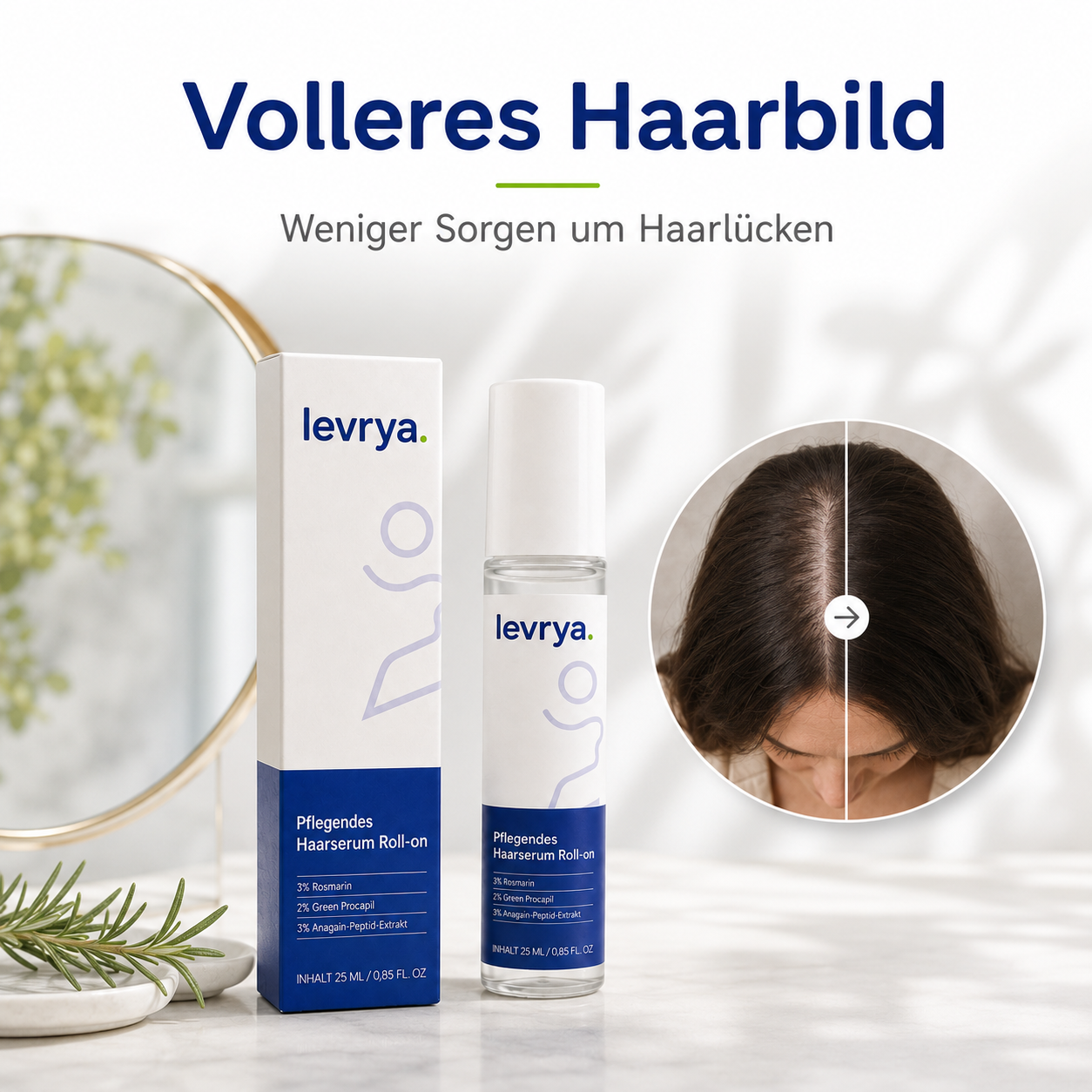 LEVRYA Roll-on Haarserum