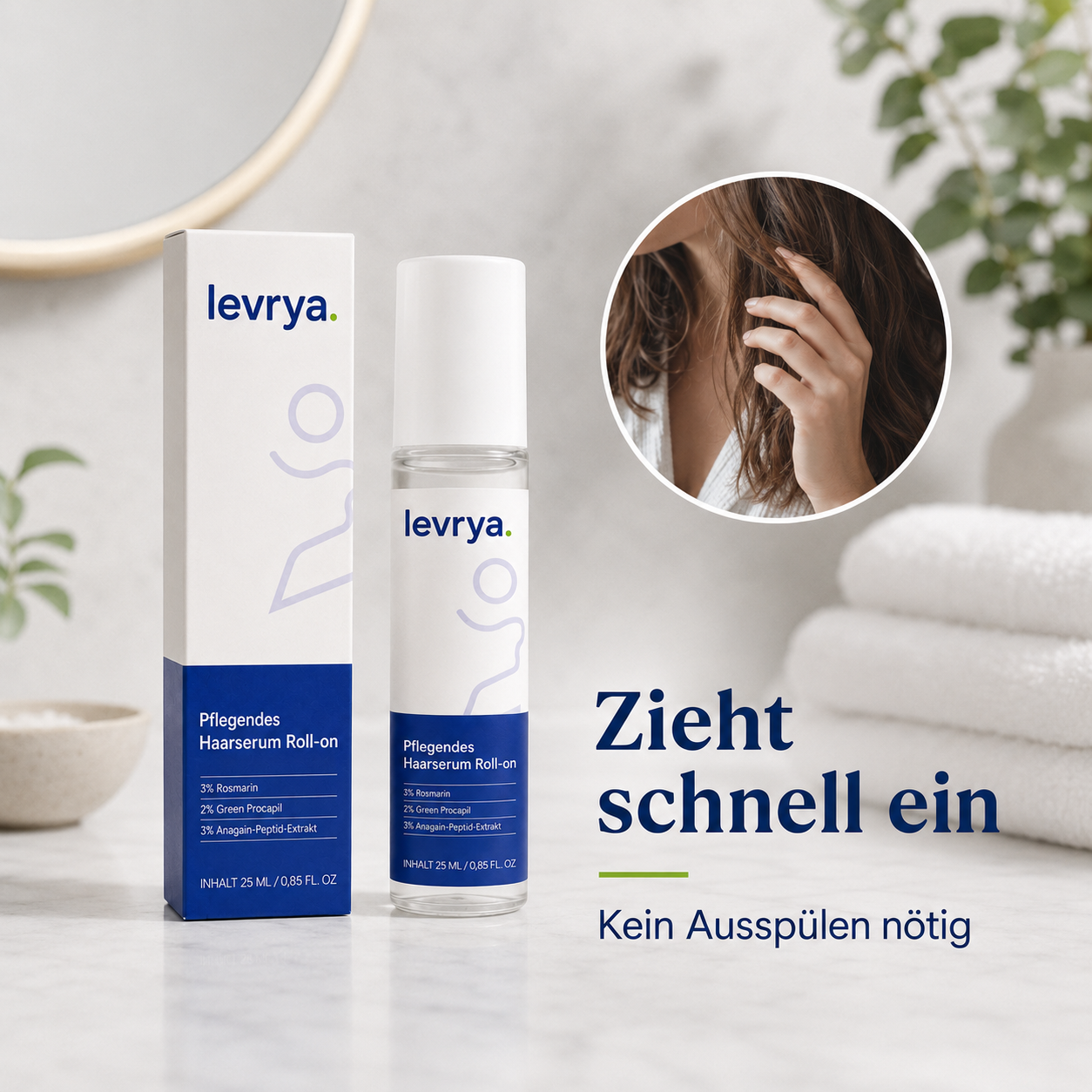 LEVRYA Roll-on Haarserum
