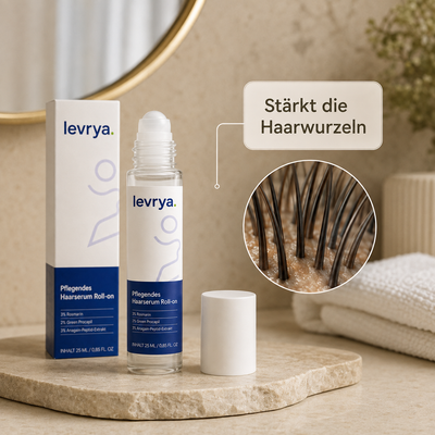 LEVRYA Roll-on Serum für Haar & Bart